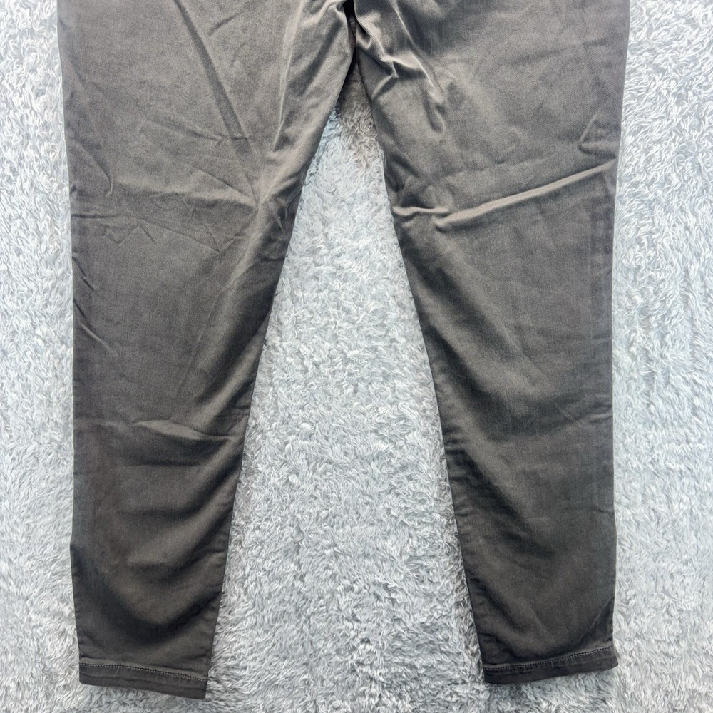 Joie High Rise Park Skinny Pants Women's Storm Gray Cotton Blend Utility Zip 30 - Picture 12 of 12